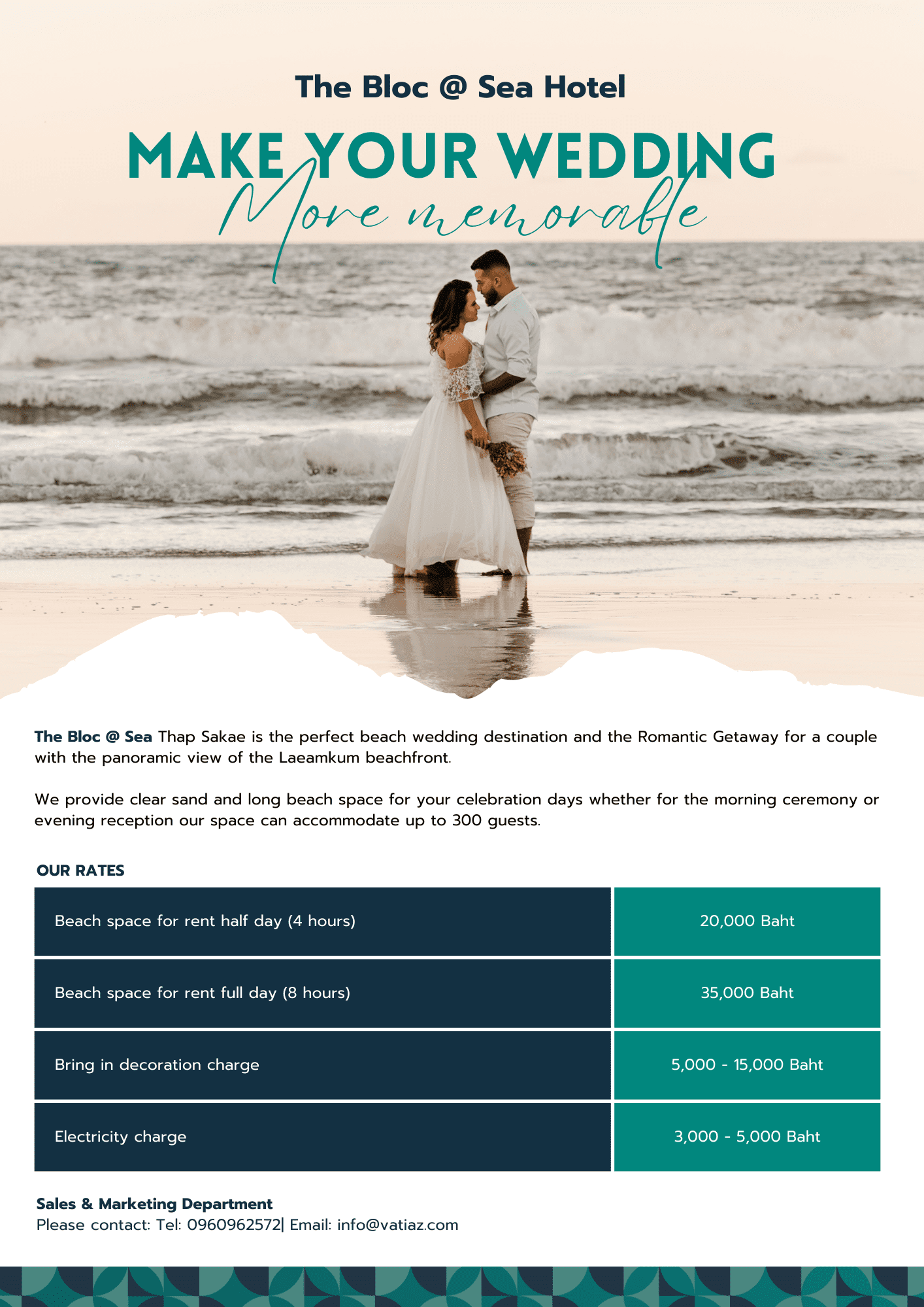 thailand beach wedding