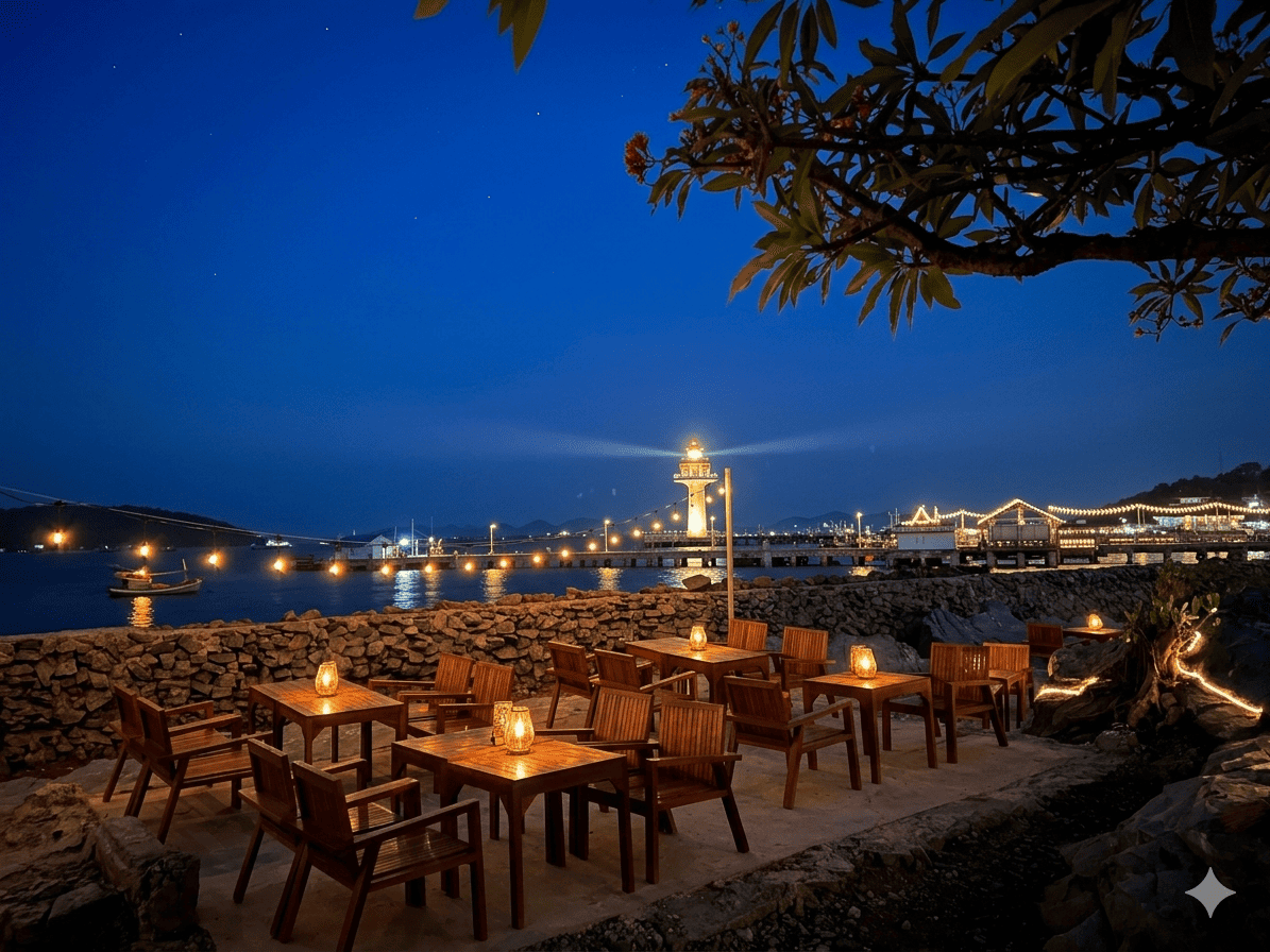 The Rock Koh Sichang — ร้านนั่งชิลริมทะเล เกาะสีชัง